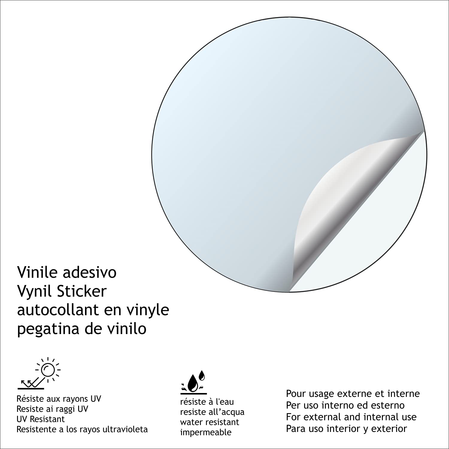 pubblimania Desfibrilador adhesivo de primeros auxilios resistente para exterior e interior (18,5 x 18 x 5 cm) (desfibrilador)