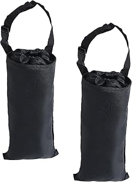 Pack 2 Pcs Car Trash Bags, Seat Back Hanging Garbage Can with Elastic Opening, Car Trash Can for Car, Outdoor, Travelling