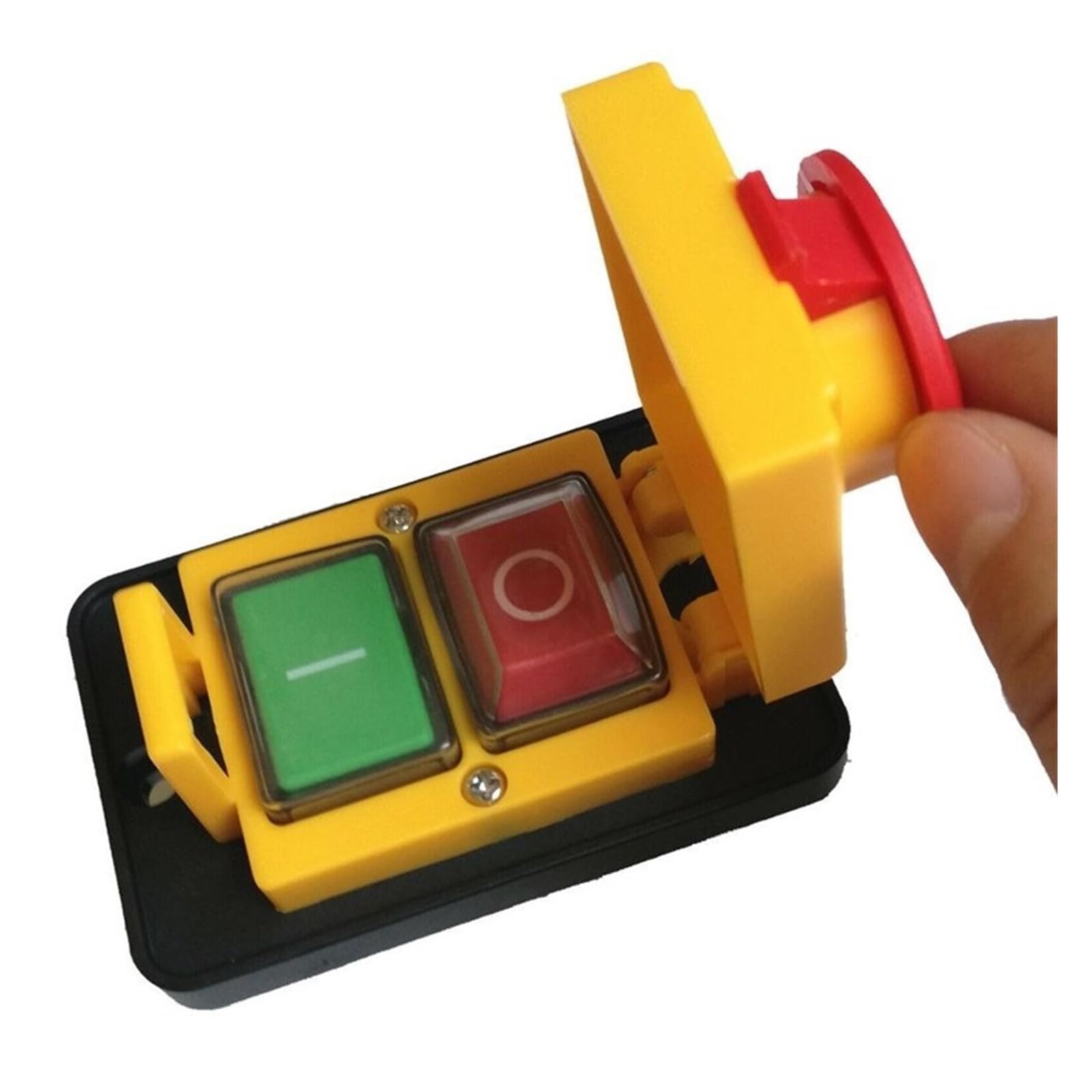 Zvqysgiw One Color Dz05 7 Pins 400V Ip55 Three-Phase Electromagnetic Stop Push Button Switch