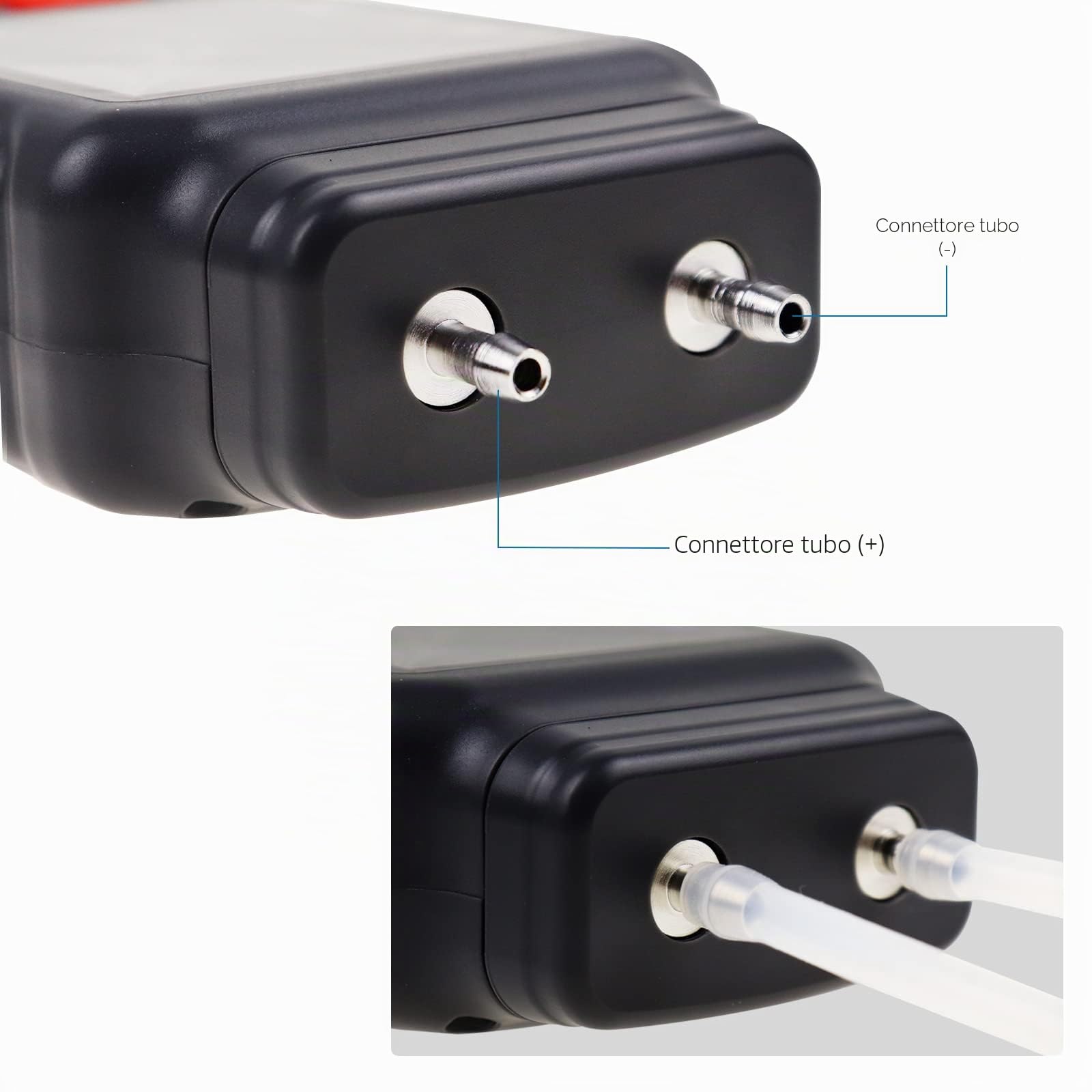 Manometro Multiplo Della Pressione Dell’Aria Hvac ± 2.000 Psi Con Registrazione Dei Dati E Retroilluminazione (12 unità)