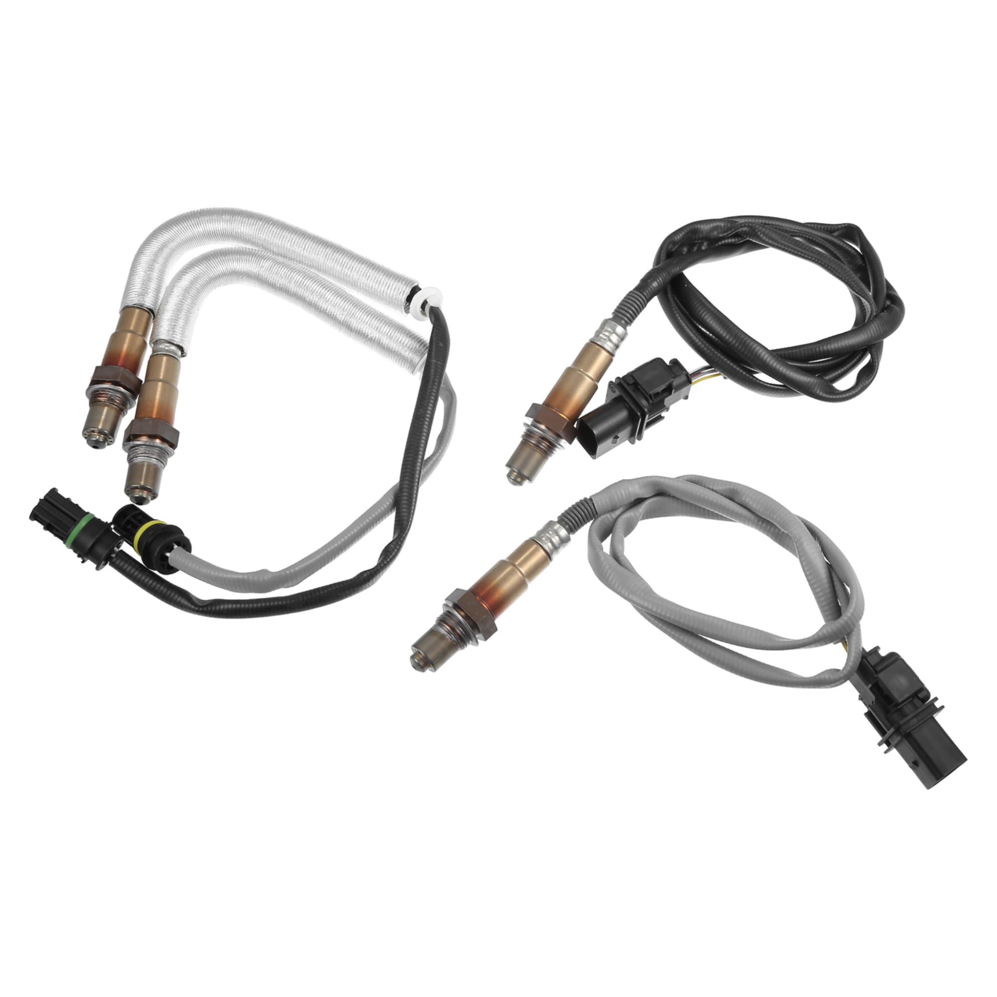 A ABSOPRO Sensor De Oxígeno Nº11787558055 Para BMW X3 07-10 1pc | Material: Plástico, Metal, Color: Negro, Gris, Rosca M18x1.5, 6 Pines, Compatible Para BMW 128i/328i/335i 08-13