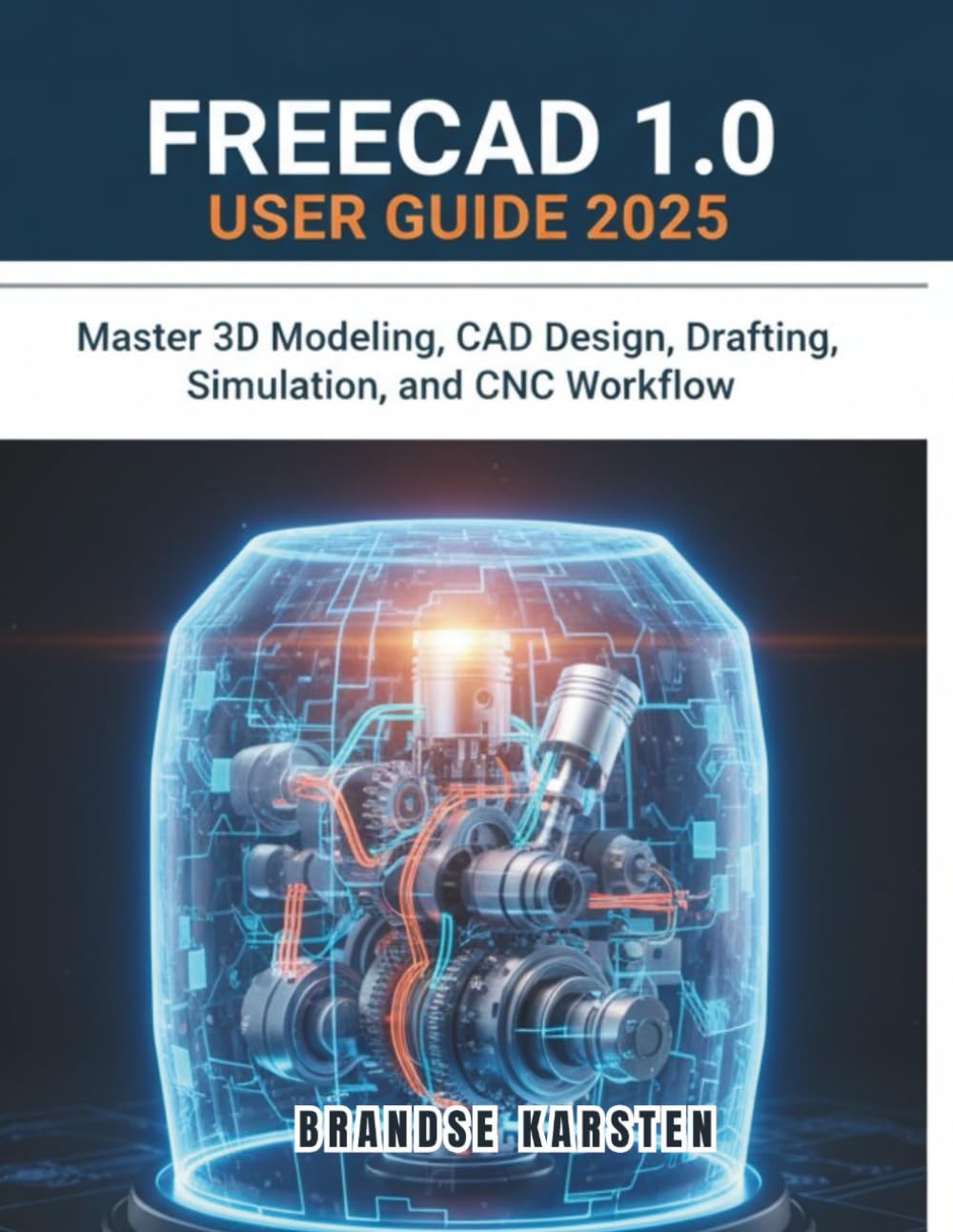 FREECAD 1.0 USER GUIDE 2026: Master 3D Modeling, CAD Design, Drafting, Simulation, and CNC Workflow