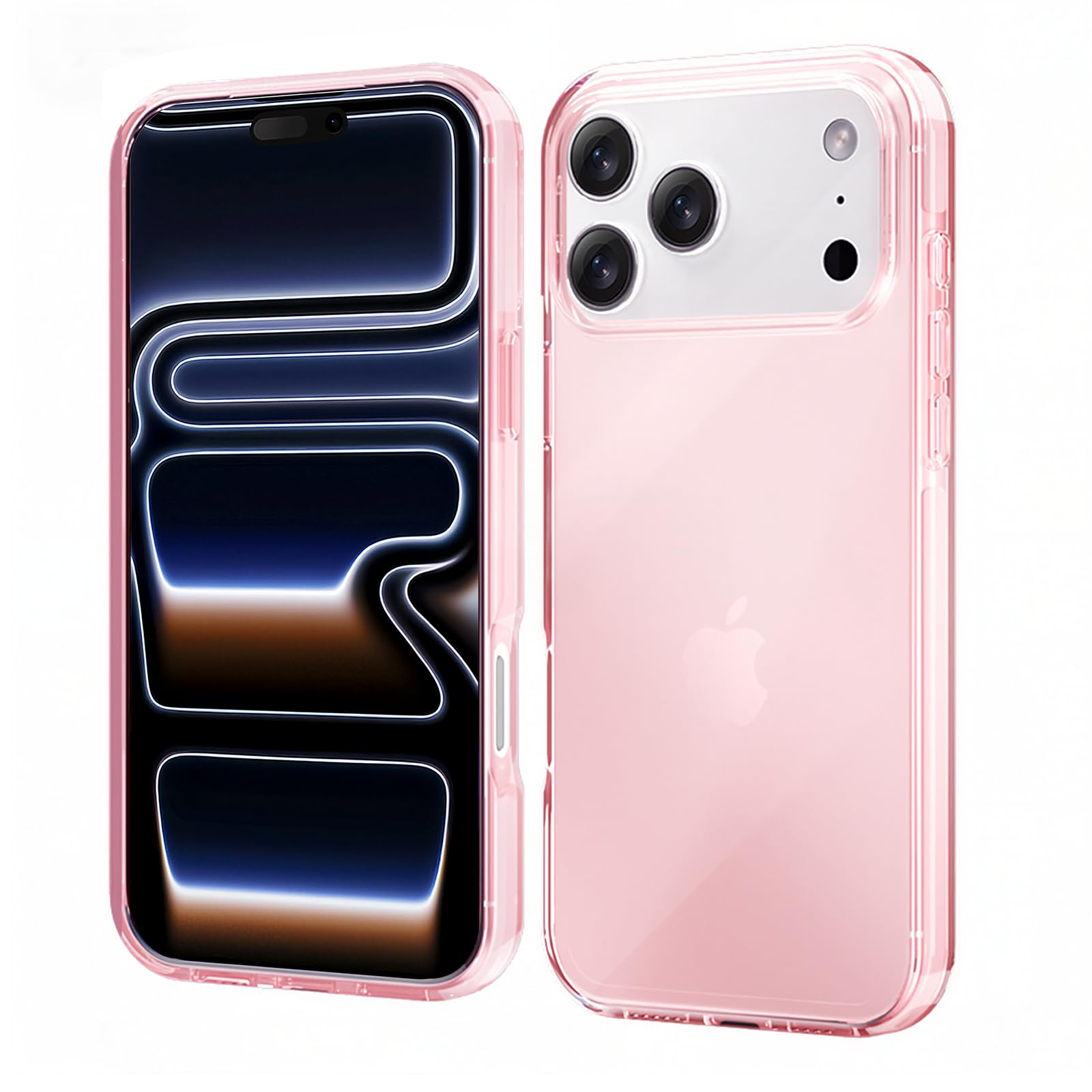 Amazon.co.jp: Myselect iPhone 17 Pro Max 用 ピンク ケース - クリア