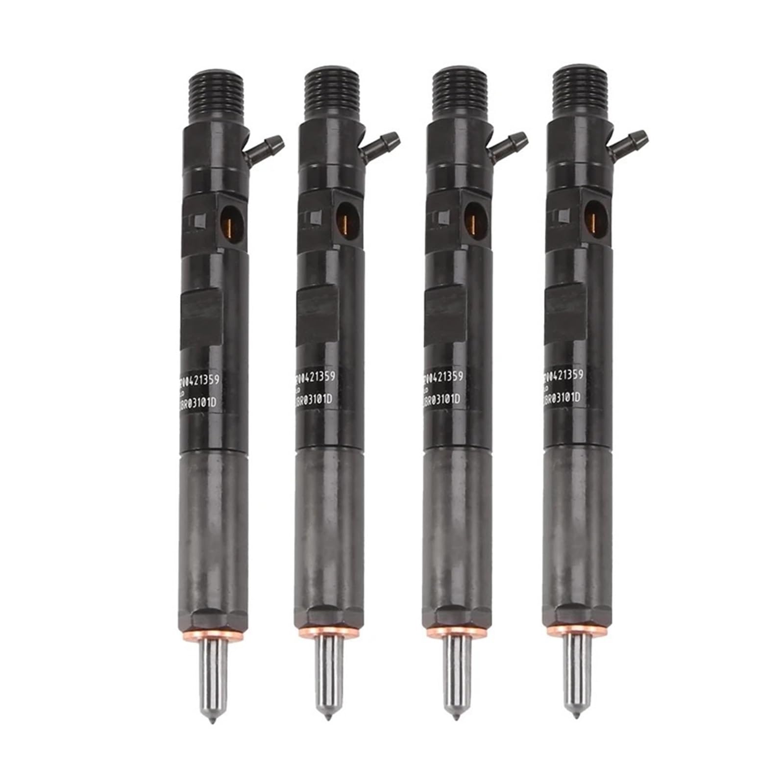 Lot de 4 injecteurs de carburant diesel EJBR03101D 166001137R 28232251, Compatible Pour Renault Clio Scenic et Nissan Dacia Logan 1.5 DCI