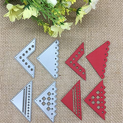 Plantilla Troquel Corte Metal Encaje Redondo - 8,3 X 8,3 Cm, Para Scrapbooking, Tarjetas Y Manualidades