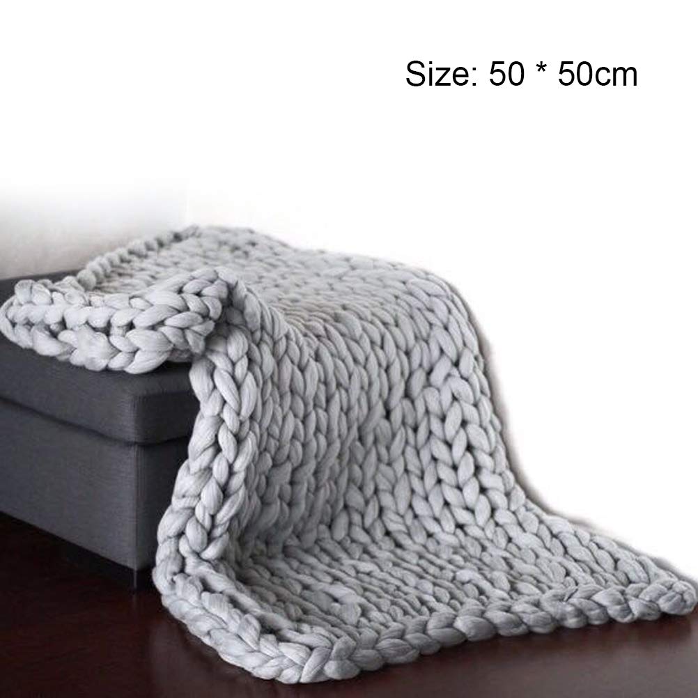 Chunky Knitted Blanket - Image 3