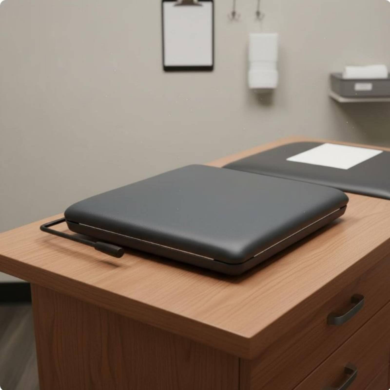 Spinal Adjustment Board Tavola Chiropratica Strumento di Regolazione Piastra di Caduta Cuneo Portatile con Comfort Migliorato Schiuma E Rivestimento, Grande, Size to 2