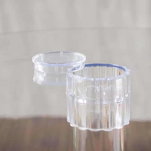 Miniatura 9 de Efavormart - Soporte decorativo de 5 niveles para decoración de postres de postres de cristal acrílico para fiesta de cumpleaños, boda