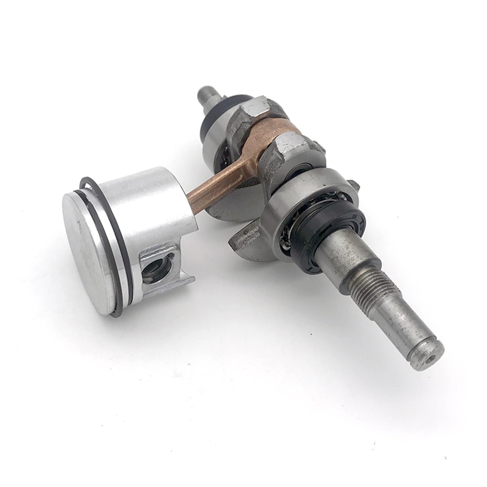 1pc 10mm wał korbowy 38mm pierścień tłokowy łożysko korbowe zestaw uszczelek olejowych pasuje do Stihl MS180 018 MS 180 ogród części zamienne do piły łańcuchowej gazu