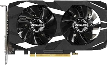 Amazon | ASUS デュアルGeForce GTX 1650 4GB GDDR5グラフィックカード