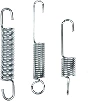 Modengzhe Motorcycle Kickstand Springs Pack of 3 - Stainless Steel Side Stand, Brake Pedal Return Springs for Scooters & Bikes