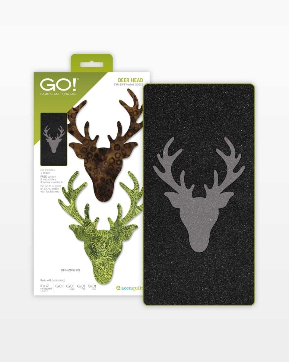 Accuquilt GO! Deer Head Die