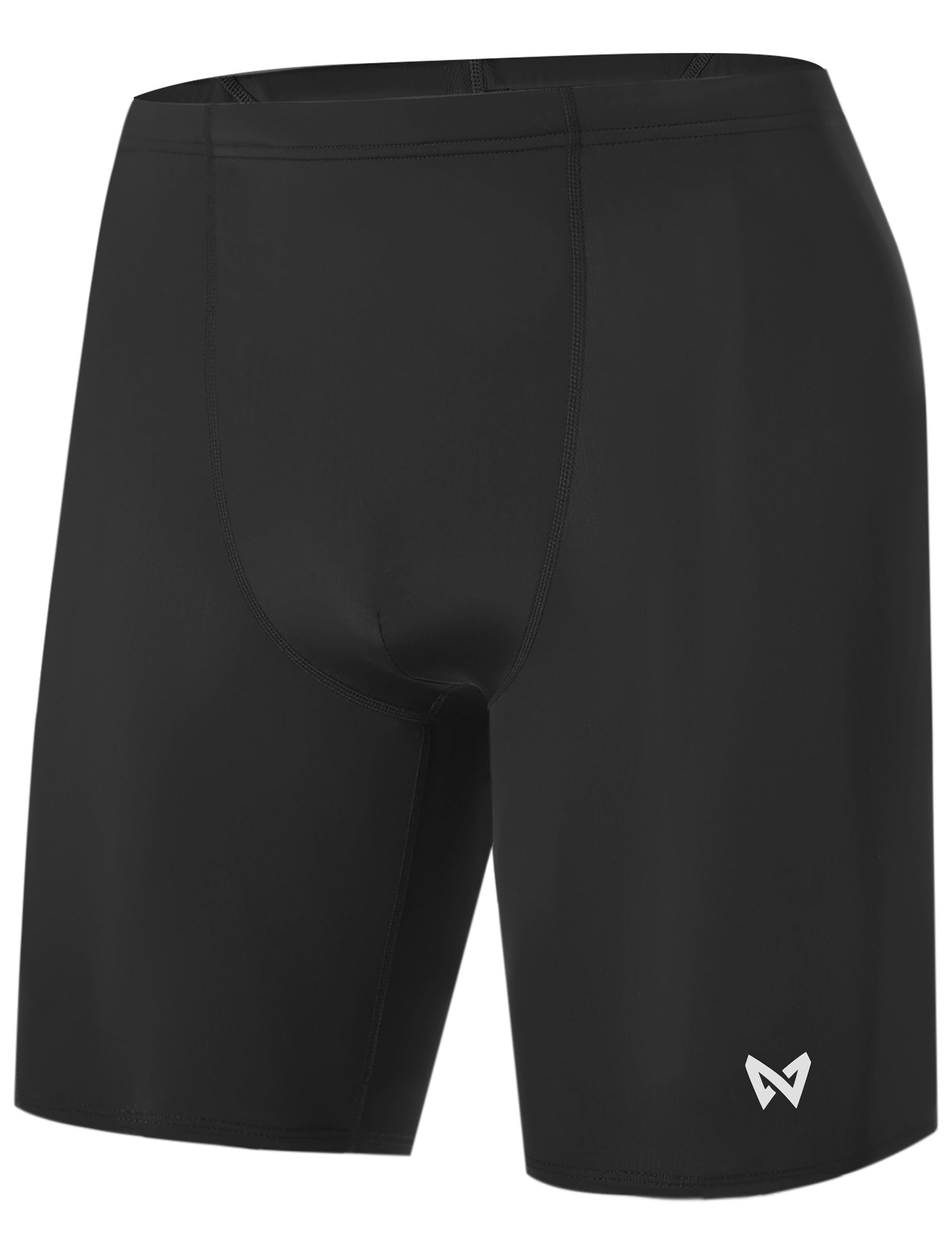 WISMBOX Herren Schwimmhose Jammer, chlorresistente und gefütterte Badehose, Wettkampf-Schwimmshorts mit Kordelzug, UPF 50+