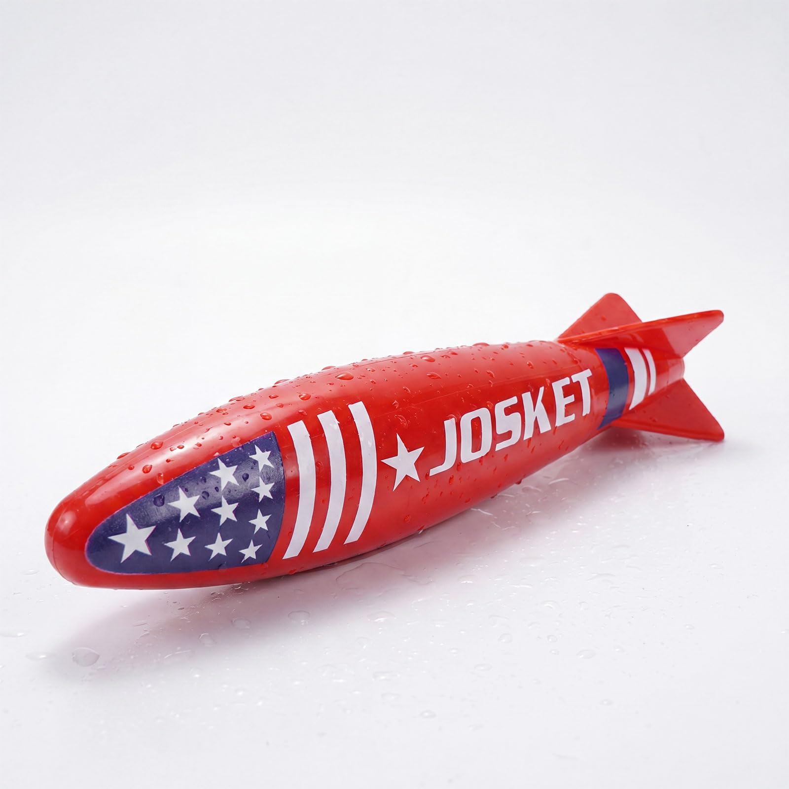 JOSKET Pool Torpedo Toys Swimming Throwing Torpedo Underwater Diving Toys Bandits Water Rockets Training Dive Toys — image 1