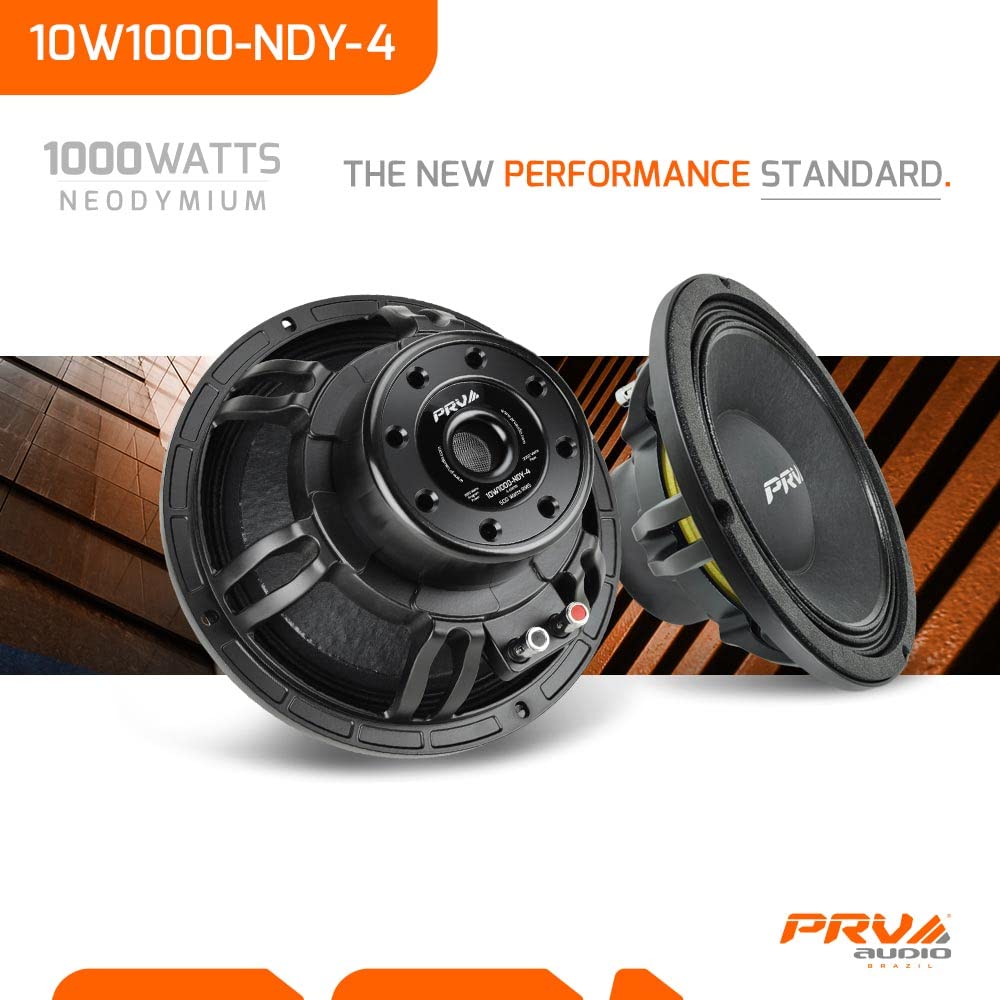 PRV AUDIO RS10-SUBD4 10" RS SERIES 1000W RMS