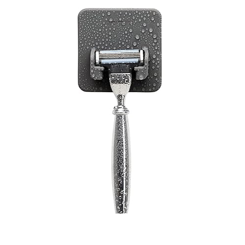 Tooletries - The Mason Razor Holder - Secure Safe Silicone Toiletry Organizer Shower Bathroom Accessory - Features Silicone-Grip Technology