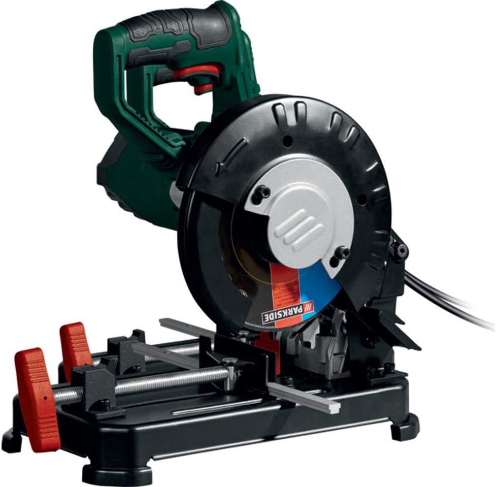 Parkside 1280W Metal Cut-Off Grinder Mitre Saw, 7700 RPM, PMTS 180 A1
