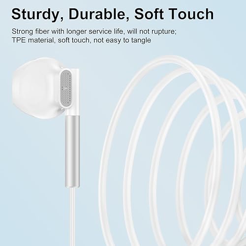 Miniatura 7 de Z Flip 7 FE 6 5 Auriculares con cable para Samsung Galaxy Z Fold 7 6 5 4 3 2 5G, auriculares con cable USB C para A56 A36 A26 A16 A35 A54 A53, S25+