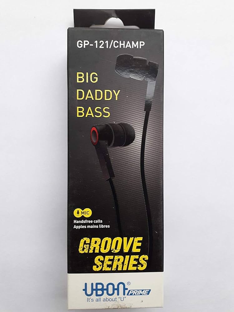 Ubon Big Daddy Bass Universal Earphone GP-121/Champ : Amazon