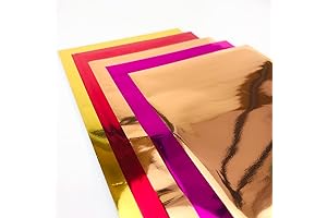 50pcs Cricut Foil Transfer Sheets for Joy, Maker, Explore, Air, Cameo Machines...