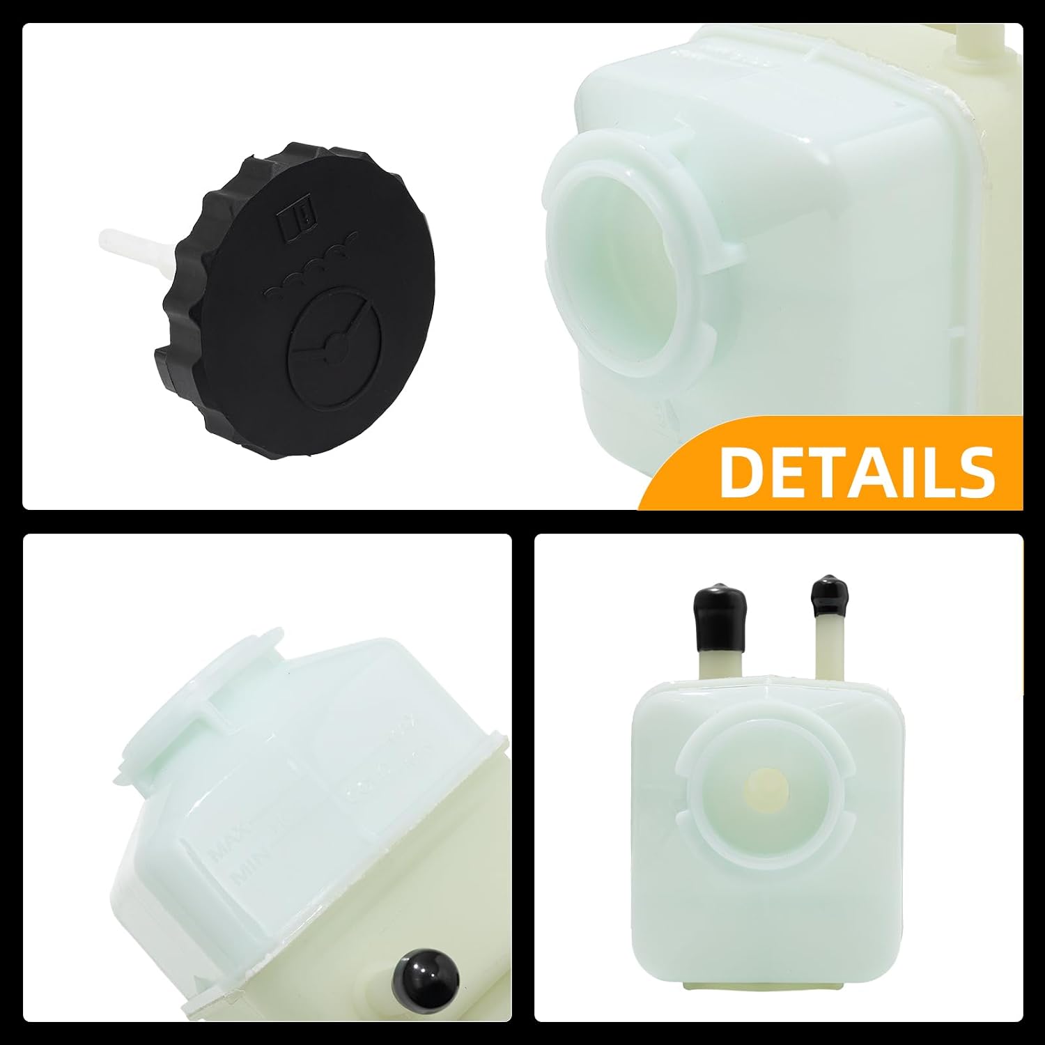 Power Steering Reservoir with Cap Automotive Replacement Compatible with Chevy Caprice 2011-2013,Pontiac G8 2008-2009,GTO 2004-2006