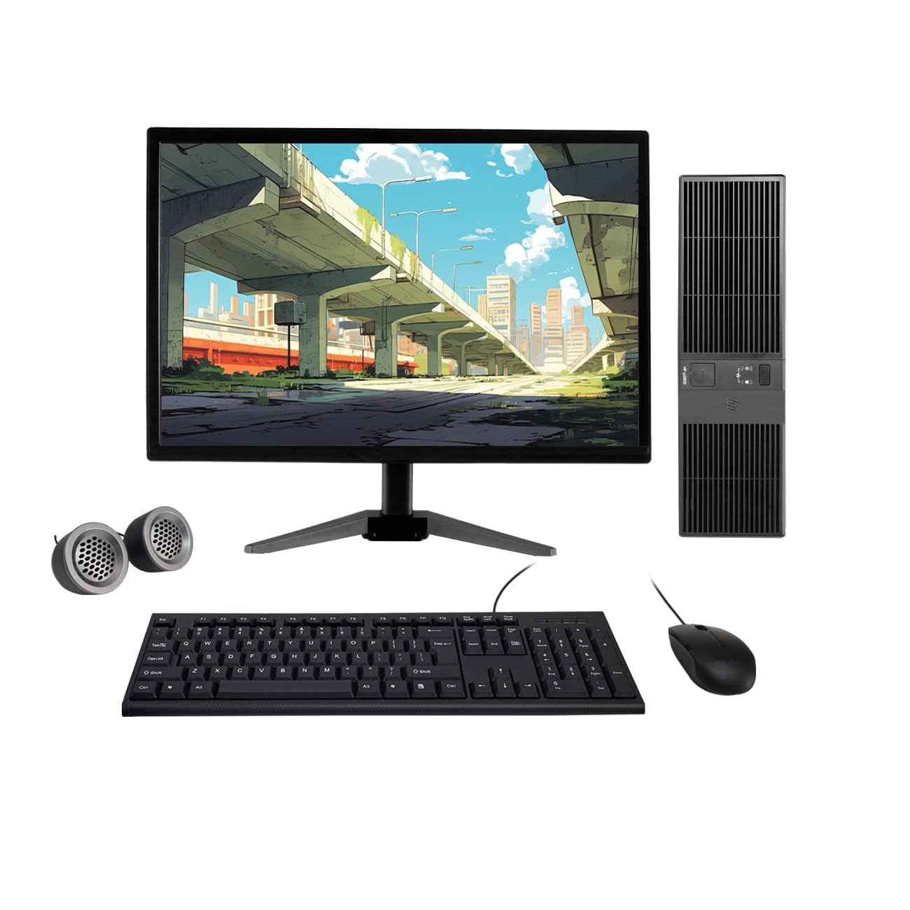 (Refurbished) HP Compaq 19" HD All-in-One Desktop Computer Set (Intel i5 2nd Gen| 8 GB RAM| 500 GB HDD| 19" HD LED Monitor| KB & Mouse| Speakers| WiFi| Windows 10 Pro| MS Office) (B0D94H5Z1R) Amazon Price History, Amazon Price Tracker