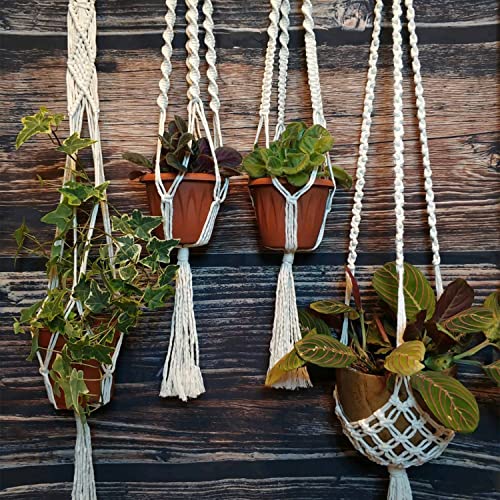 5Mm×328Yd Natural Macrame Cotton Cord - Cotton Macrame Rope, 4 Strand Twisted 100% Natural Cotton For Handmade Wall Hanging, Diy, Craft Making, Knitting, Plant Hangers, Decorative Projects (Beige) #TOP5