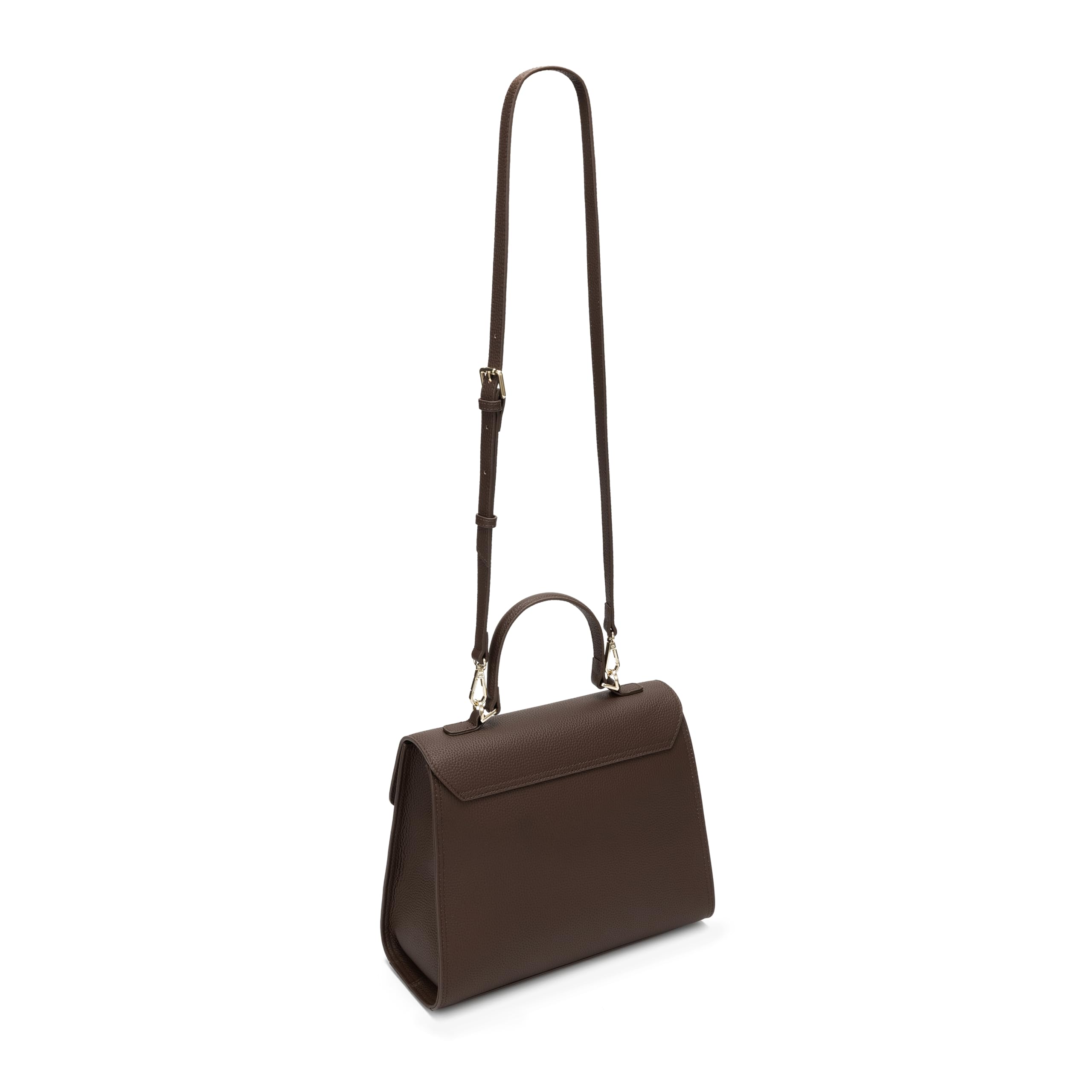Carlheim, Gotland Genuine Leather collection, Estelle Genuine Leather Handbag (Brown)