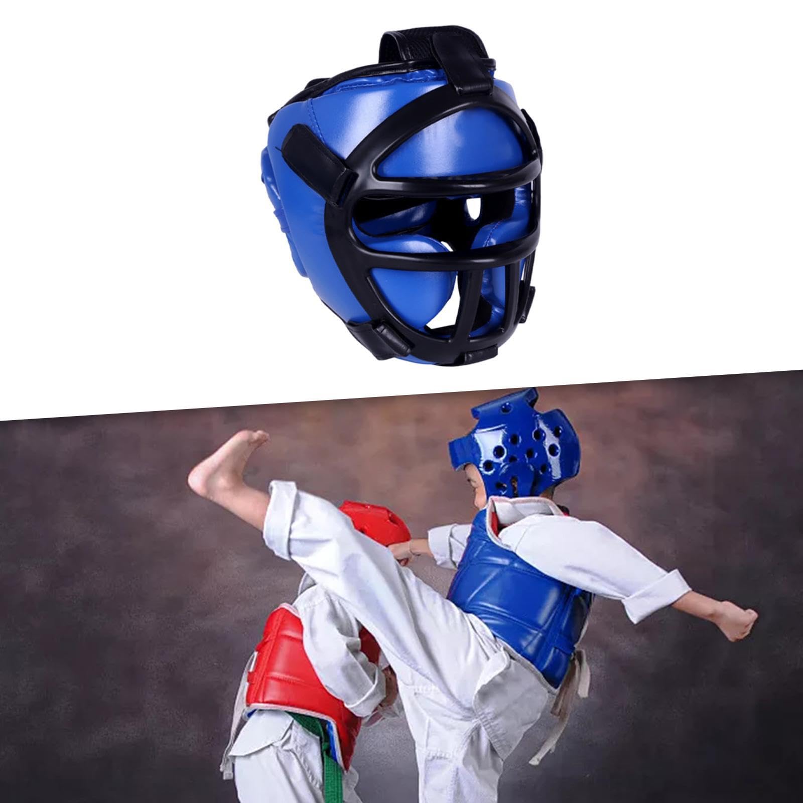Casco protettivo da Muay Thai progettato per combattimenti intensi | forti protezioni per la testa. Il casco protettivo da boxe è ampiamente adatto per lo sparring di Taekwondo. da boxe per