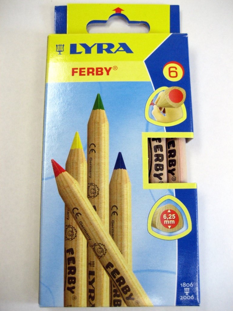 Lyra Ferby Colouring Pencils, 6pcs