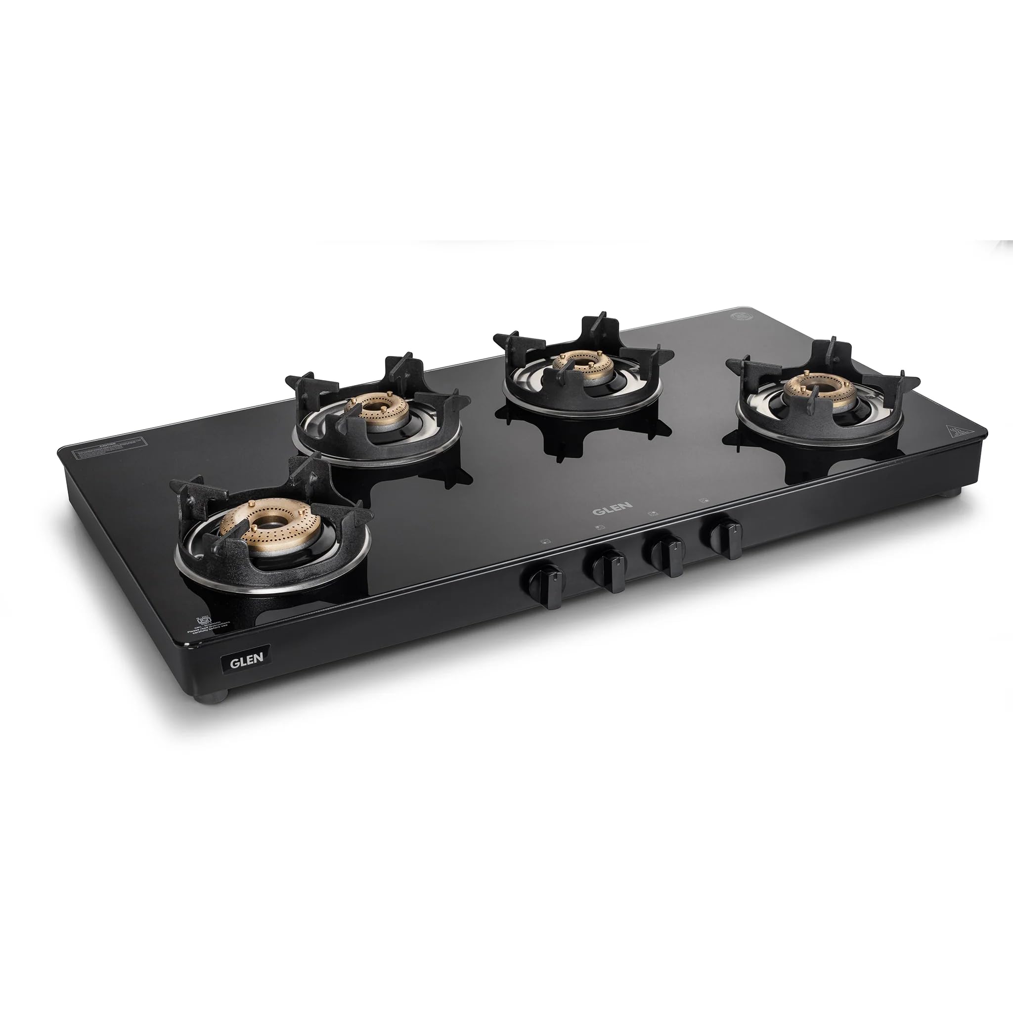 Glen 4 Burner Stainless Steel Gas Stove - Manual Ignition -10
