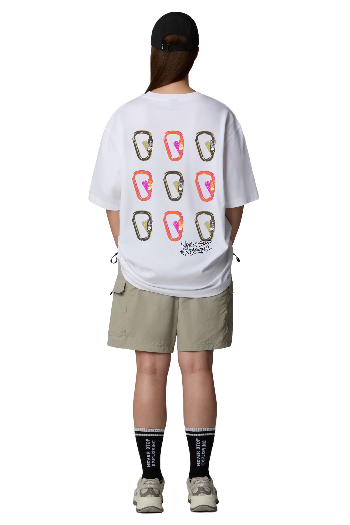The North Face U SS NSE Oversized Tee T-Shirt Unisex - Adulto (Pacco da 1)