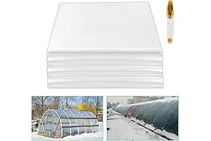 Durable 6mil Greenhouse Plastic Covering for Flourishing Gardens and Plant Propagation