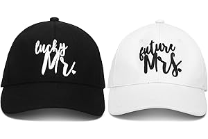 Future Mrs and Mr Wedding Baseball Cap Gifts