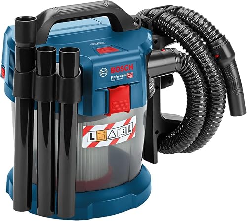 Bosch Professional 18V System aspirateur industriel GAS 18V-10 L (avec flexible de 1,6 m, 3 tubes prolongateurs) - 4