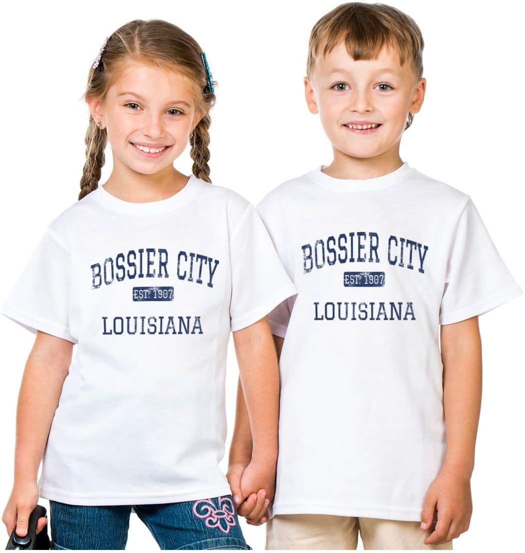 GreatCitees Bossier City Louisiana T-Shirt EST - Image 4