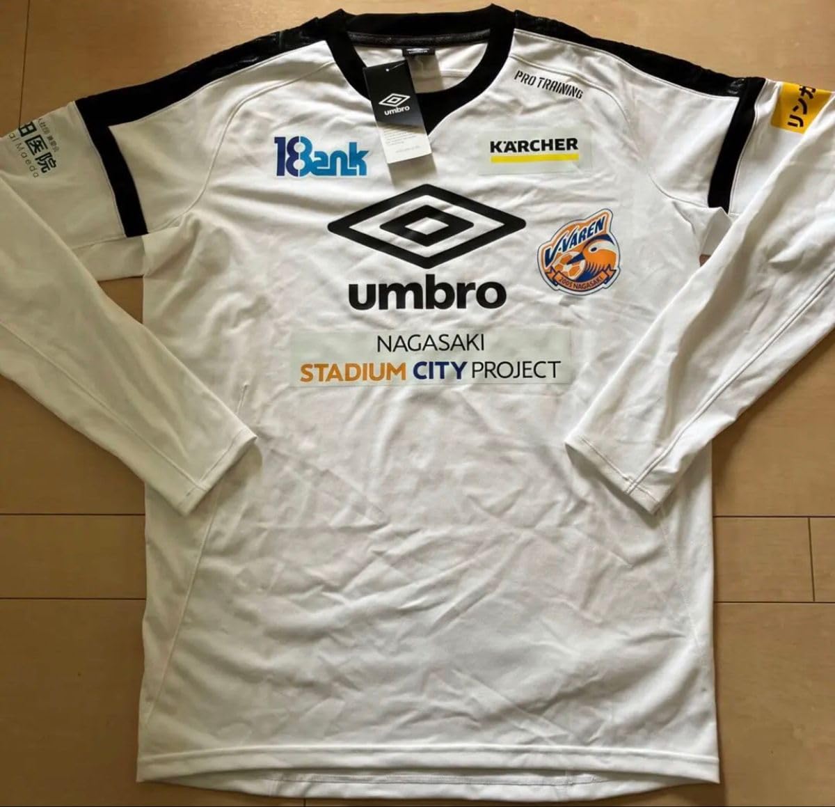 V・ファーレン長崎　トレーニングウェア　長袖　XL 支給品 Amazon.co.jp: Vファーレン長崎 支給 長袖 支給品 トレーニングウェア