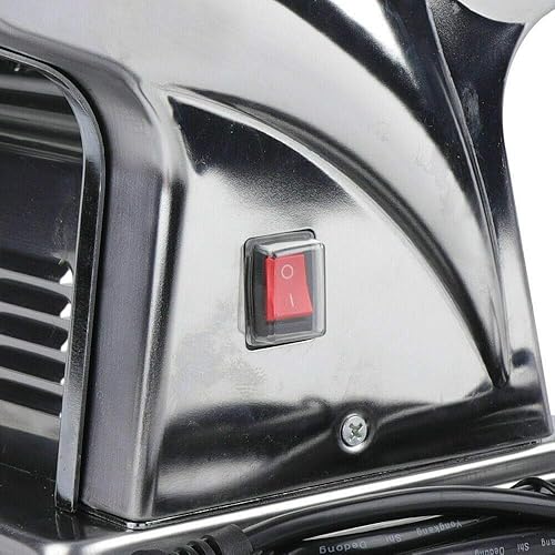 Miniatura 7 de Máquina eléctrica para hacer pasta, máquina cortadora de fideos con rodillo de masa, 6 ajustes de grosor ajustables, el mejor juego de regalo de