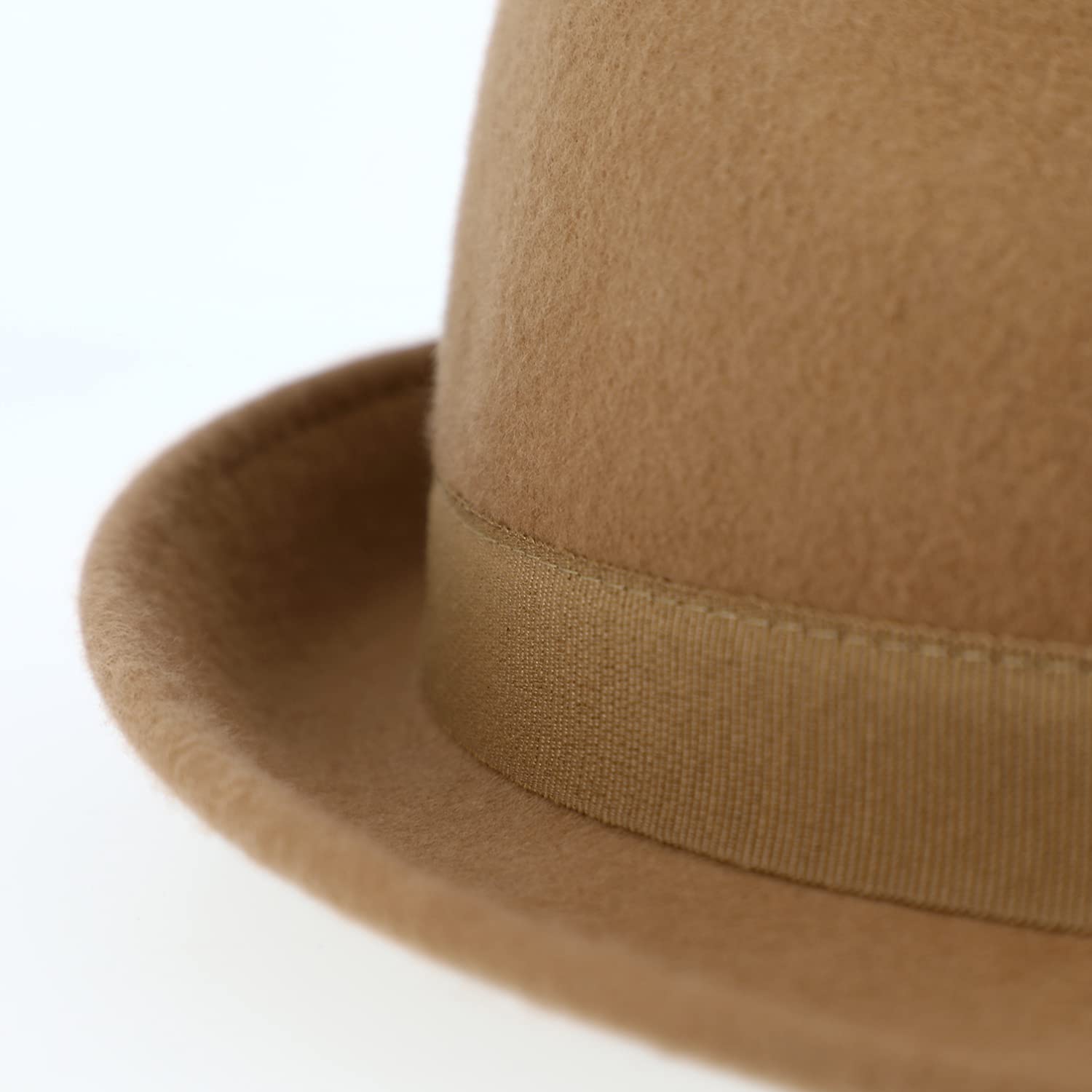 fiebig Miller Trilby Chapeau en Feutre avec Ruban | Fedora fabriqué en Italie