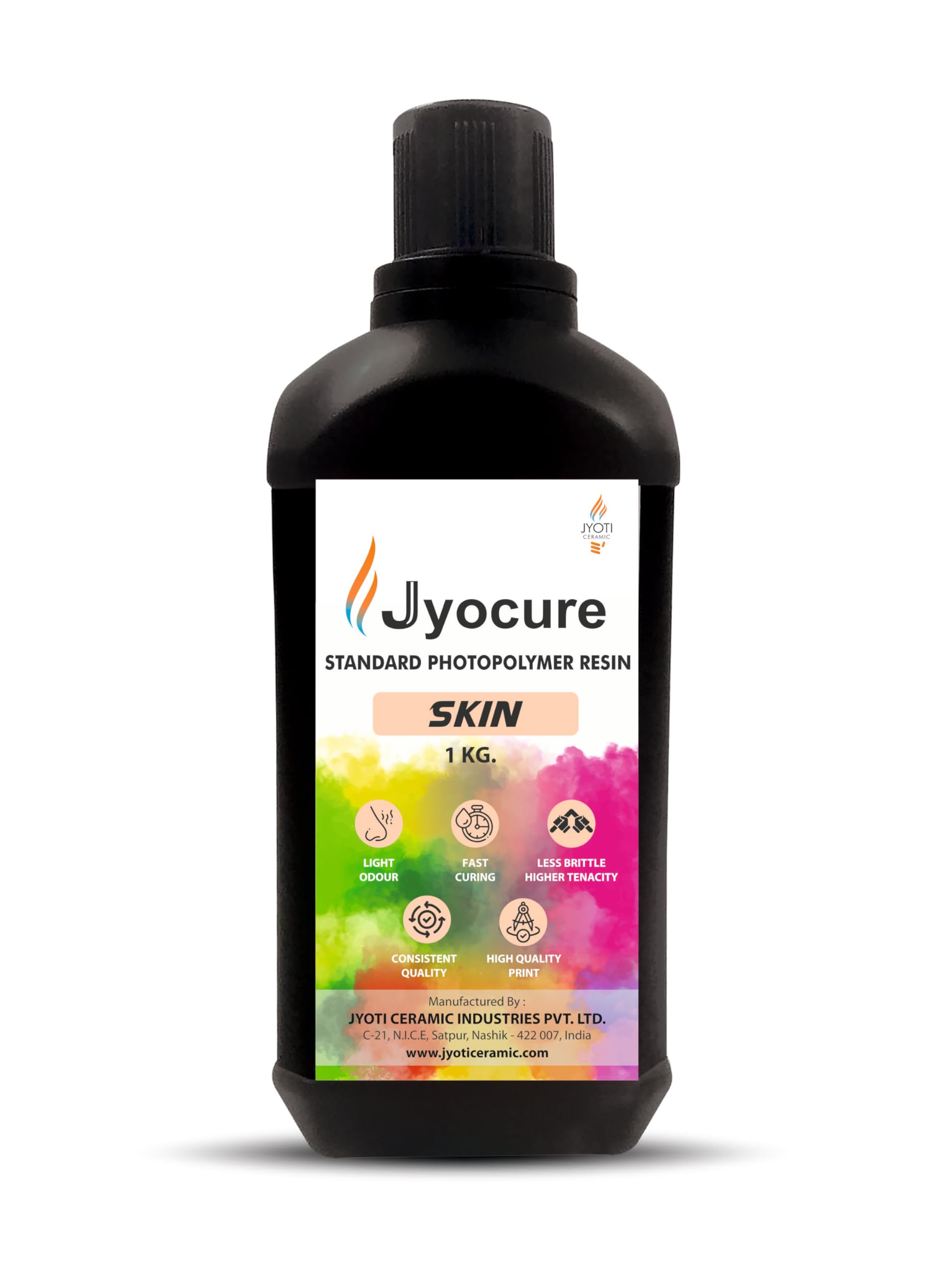 JYOCURE UV Curing 3D Printing Resin for SLA/LCD/DLP Printers - 1 Kg - Skin (B0CWNK3352) Amazon Price History, Amazon Price Tracker