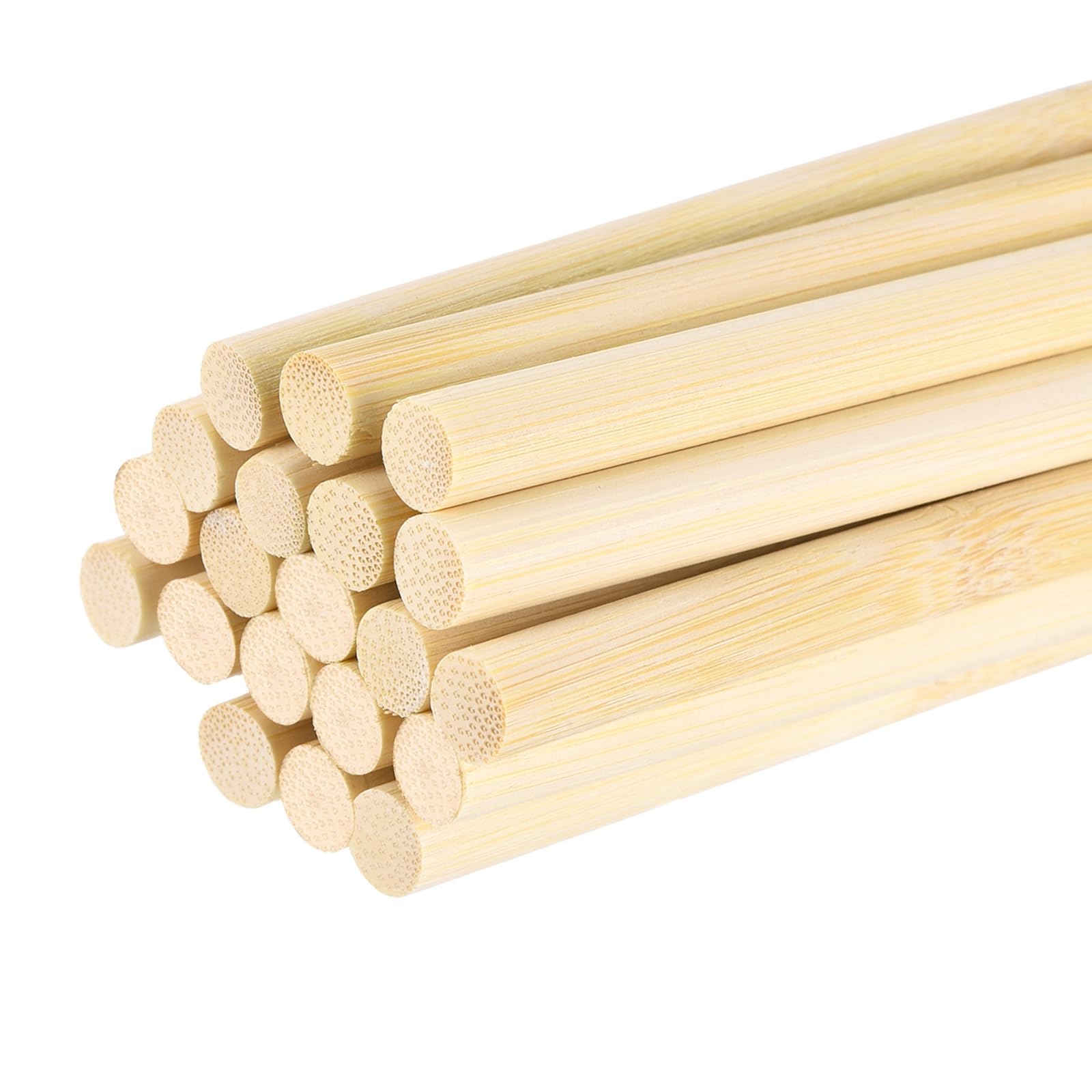 Amazon.co.jp: uxcell 竹製丸棒 5/16×12インチ (直径8mm×長さ30cm