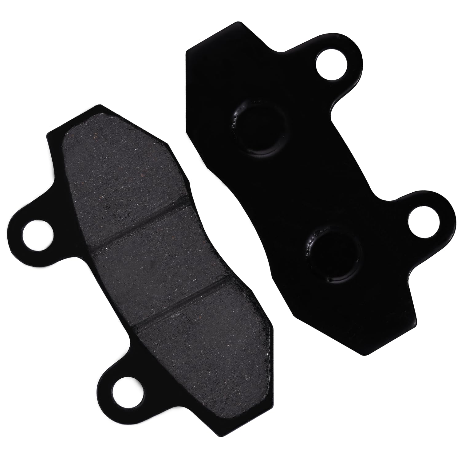 Allextreme Euro Front Brake Disc Pads Set for EV Scooty Vehicle Replacement Part Low Noise & Vibration Long-Lasting Efficient Braking Compatible with Various Scooter Models (2 Pcs)