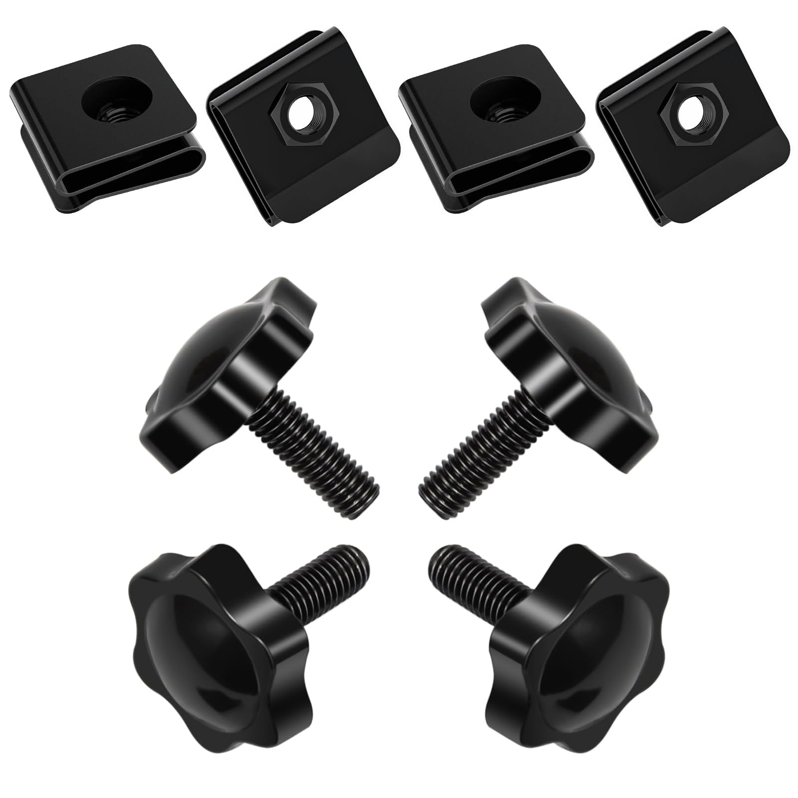 MACHSWON Saddlebag Locks Screw Theft Deterrent Saddle Bag Mounting Bolts for Ha-rley Da-vidson To-uring St-reet El-ectra R-oad Gl-ide, R-oad King 1988-2024