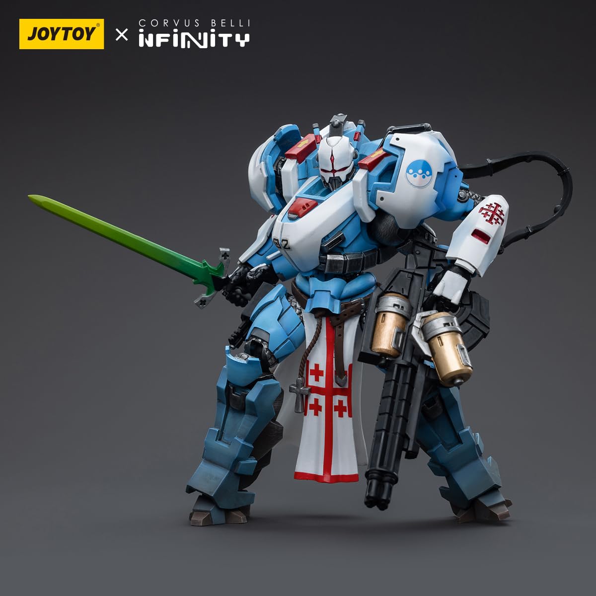 JOYTOY Figurka 1/18 PanOceania Rycerz Grobu Świętego, 10 cm (4") kolekcjonerskie figurki z akcji