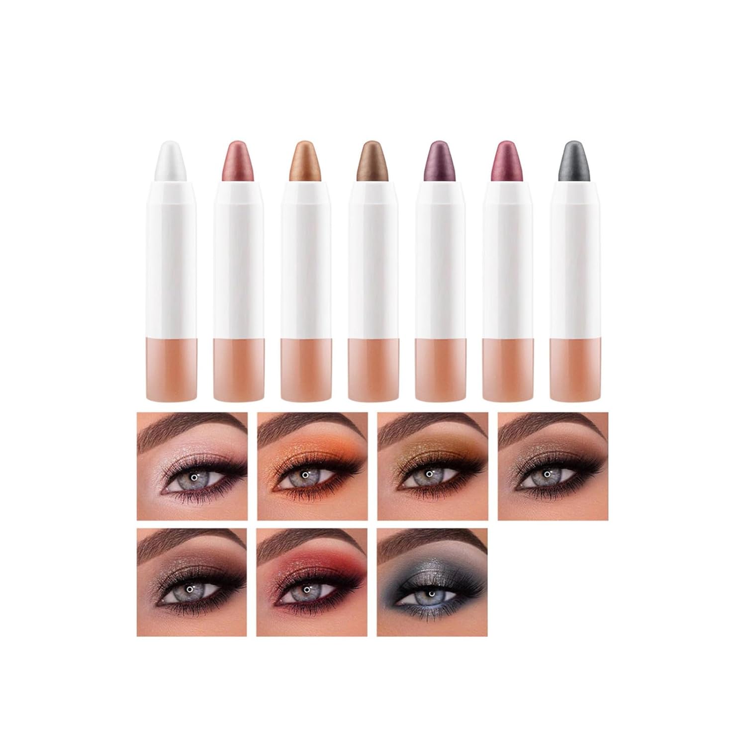 Women’s Pearlescent Eyeshadow Sticks, Cream Eyeshadow Pencils, High Pigments, Easy Pigments, Metallic Finishes, Luxury Pearlescent Eyeshadows Women’s Pearlescent Eyeshadow Sticks, Cream Eyeshadow Pencils, High Pigments, Easy Pigments, Metallic Finishes, Luxury Pearlescent Eyeshadows