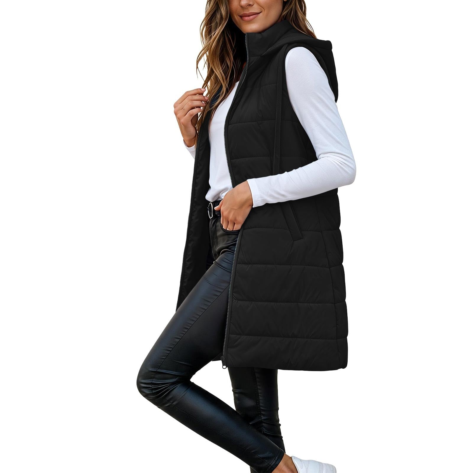 Steppweste Damen Ärmellos Steppjacke Daunenweste Daunenjacke Daunenjacke