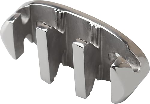 Miniatura 7 de YUSOVE 2 tacos en zigzag para kayak de canoa de acero inoxidable 316, accesorios de kayak de barco marino, con tornillos