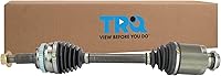Vista 88 de TRQ Conjunto de eje CV delantero del lado del conductor o del pasajero Compatible con Subaru Crosstrek 2016-2017 2014-2015 XV Crosstrek