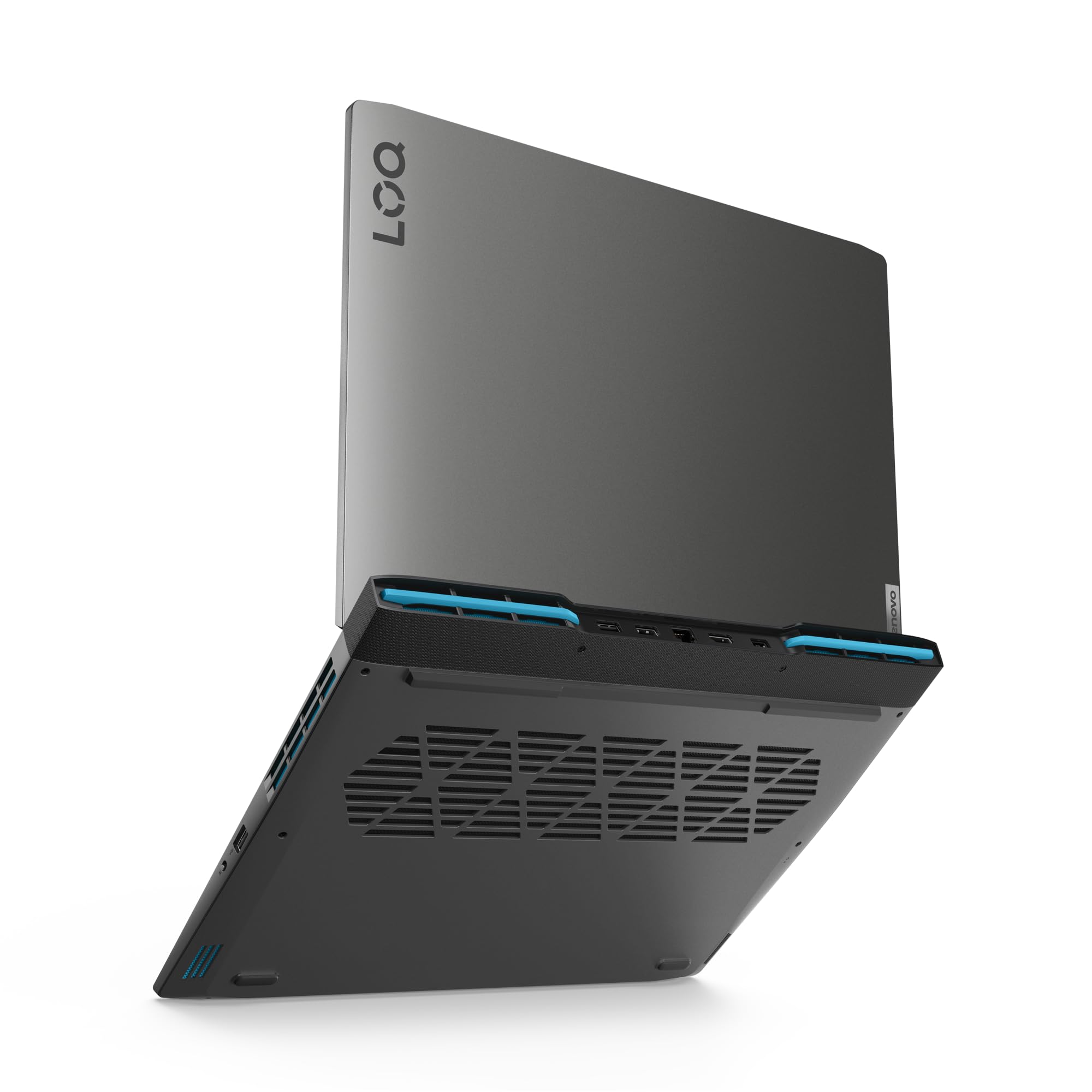 Lenovo LOQ Gaming Laptop | 16" WUXGA Display | 144Hz | AMD Ryzen 5 7640HS | 16GB RAM | 512GB SSD | NVIDIA GeForce RTX4060 TGP 115W | G-Sync | Win11 Home | QWERTZ | grau | 3 Monate Premium Care