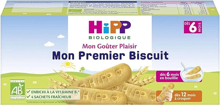 HiPP My Pleasure Snack My First Biscuit from 6 Months Organic 180g